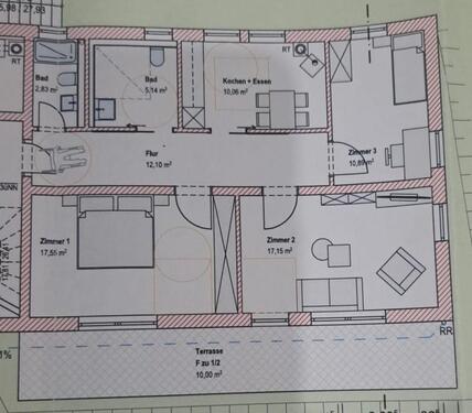 Foto - Etagenwohnung zur Miete in Wain