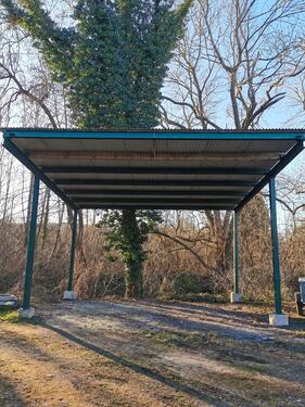 Foto - vermiete XXL Carport Stellplatz für Wohnwagen Wohnmobil Boot