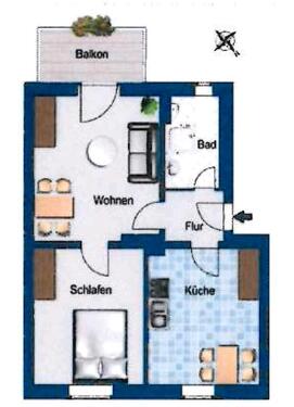 Foto - Wohnung zur Nachmiete ab dem 01.06.2026