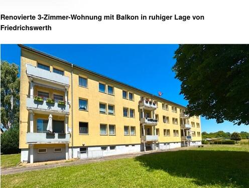 Foto - 3 Zimmer Wohnung mit Einbauküche und Balkon