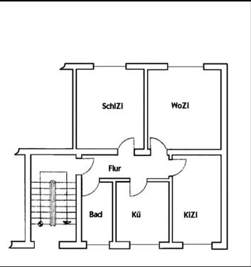 Foto - 3 Zimmer Etagenwohnung zur Miete in Schkeuditz