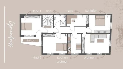 Foto - Kernsanierte 4,5-Zimmer-Wohnung mit Balkon in Bad Staffelstein