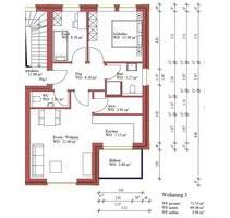 Obergeschosswohnung mieten - Neuschanzerstr.5, Bunde - Weener