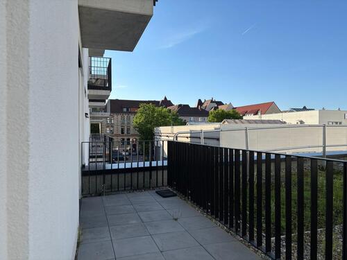 Foto - Erstbezug - Möbliertes 1 Zimmer-Apartment mit Einbauküche und Dachterrasse - Typ M - Innenhof