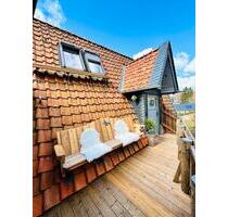 Urgemütliche Ferienwohnung im Harz „Finnhütte Elbennest“ - Oberharz am Brocken