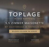 5,5 Maisonette-Wohnung mit Penthouse-Charakter in Bad Rappenau
