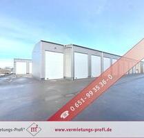 Trierweiler: Moderne XL Lager- Hallenfläche mit nachhaltiger Holzbauweise auf 50 m² im neuen Garagenpark B51 – flexibel & vielseitig nutzbar