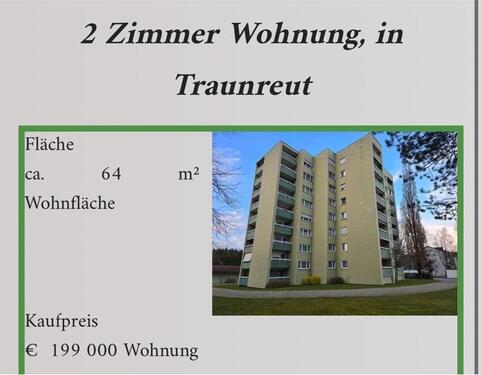 Foto - Etagenwohnung zum Kaufen in Traunreut