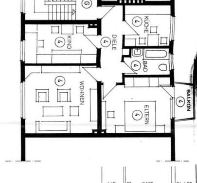 Foto - 3 Zimmer Etagenwohnung in Duisburg