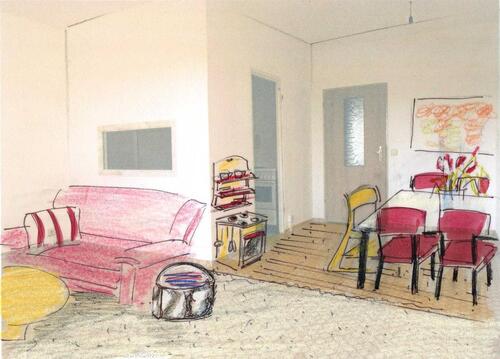 Foto - Aufgepasst ... in der 3. Etage mit Balkon!