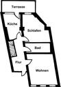 Foto - 2 - Zimmer - Wohnung in Nossen - zentrumsnah
