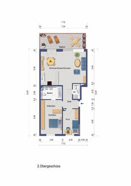 Foto - 3 Zimmer Etagenwohnung zum Kaufen in Langen (Hessen)