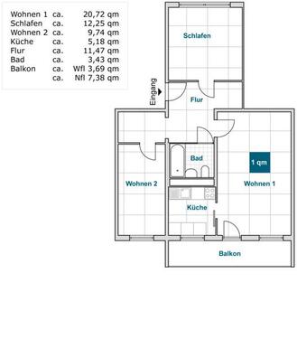 Foto - Etagenwohnung zur Miete in Dresden
