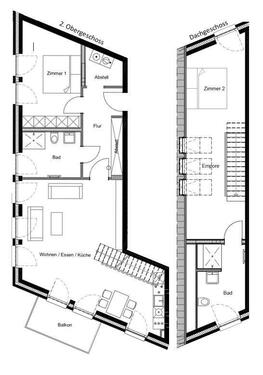 Foto - 3 Zimmer Maisonettenwohnung zur Miete in Steinfurt