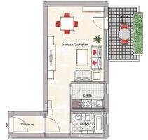 Top Kapitalanlage: 1 Zimmer-Wohnung in Saarburg