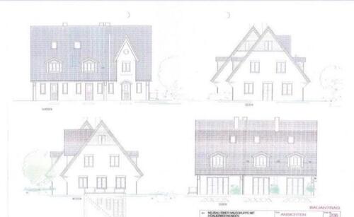 Foto - Frei lieferbares Haus inkl. Baugenehmigung f. 3 WE provisionsfrei