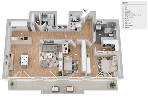 Foto - 3 Zimmer Etagenwohnung zum Kaufen in Hamburg