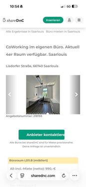 Foto - Büroraum zu vermieten - 490,00&nbsp;EUR Kaltmiete,