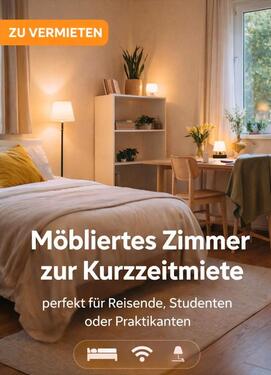 Foto - Zimmer zu vermieten – bis Ende Dezember verfügbar
