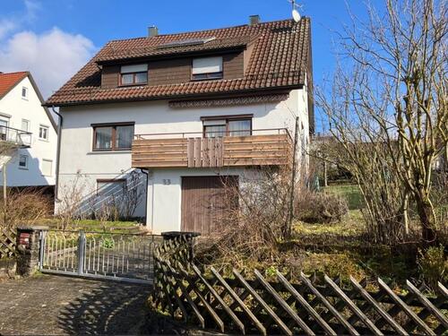 Foto - Statt Neubaugebiet: solides Zweifamilienhaus, 6 Ar, ruhig, sonnig