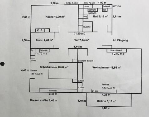 Foto - 2 Zimmer Etagenwohnung zur Miete in Wolfsburg