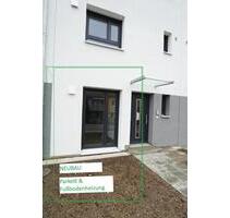 Exklusive 1-Zi. Neubau Wohnung: Parkett, Fußbodenheizung, EBK, Garten & extrem niedrige Nebenkosten - Pforzheim Eutingen