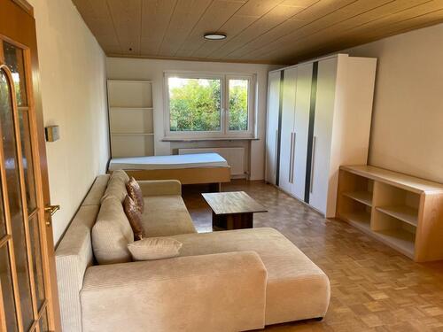 Foto - Großes modern möbliertes Zimmer in 3-er WG mit Terrasse u. Garten