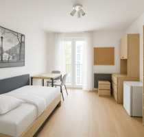 Vollständig renovierte und möblierte 1-Zimmer-Wohnung - Eichstätt