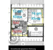 2 Zimmer Dachgeschoss Wohnung möbliert Klimaanlage all inklusive - Ludwigshafen am Rhein Rheingönheim
