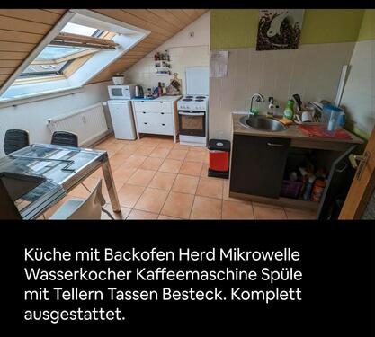 Foto - 2 Zimmer Dachgeschoßwohnung zur Miete in Ludwigshafen am Rhein
