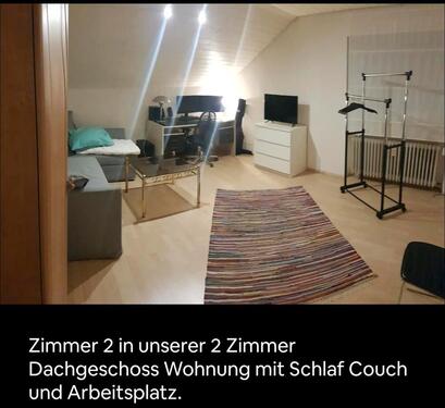 Foto - 2 Zimmer Dachgeschoßwohnung in Ludwigshafen am Rhein