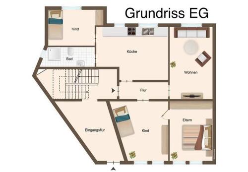 Foto - 4.5 Zimmer Erdgeschoßwohnung zur Miete in Gelsenkirchen