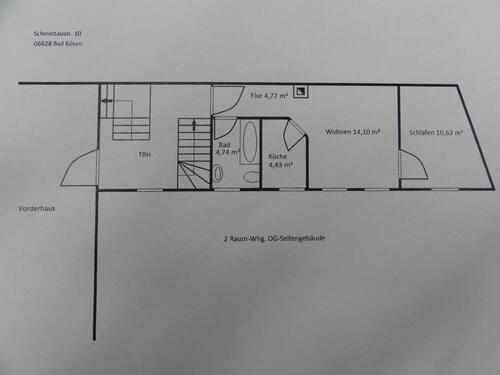 Foto - Etagenwohnung zur Miete in Lanitz-Hassel-Tal