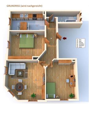 Foto - Etagenwohnung in Coswig zur Miete