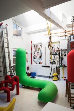 Foto - Arbeitsplatz in Design Büro Studio Atelier Loft