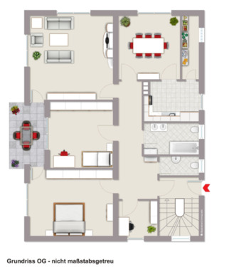 Foto - 5-Zimmer-Wohnung mit Balkon in OrtenburgDorfbach