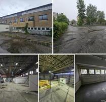 Freistehende, pfeilerfreie Halle in ruhiger Lage mit Büro-Lagerebene und Freifläche möglich - Leipzig Süd