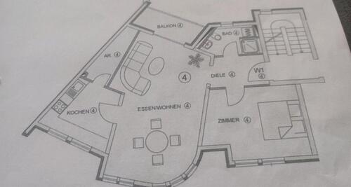 Foto - 2.5 Zimmer Etagenwohnung in Eberbach