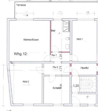 Foto - 4-Raum Erdgeschosswohnung in Hillerse