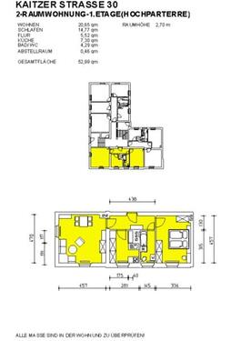 Foto - 2 Zimmer Erdgeschoßwohnung zur Miete in Dresden