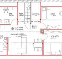 Neu sanierte, möblierte Dachgeschosswohnung zur Zeitmiete - Haiger