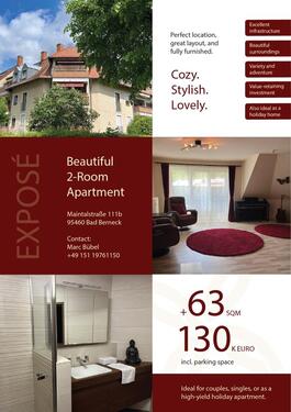 Foto - Wunderschöne 2-Zimmer Wohnung 63 qm, Bad Berneck Oberfranken,