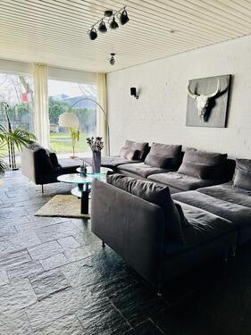 Foto - Wohnen + Arbeiten: 255m² ebenerdig + separater 60m² Bereich f. BüroPraxis+GarageSaunaGarten