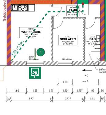 Foto - Erdgeschoßwohnung in Rathenow zur Miete