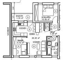 2-ZKB in St.Ingbert - Sengscheid wird ab 01.03.26 zur Miete frei - Sankt Ingbert