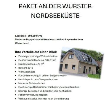 Foto - Exklusives Ferienhaus-Paket an der Nordsee 