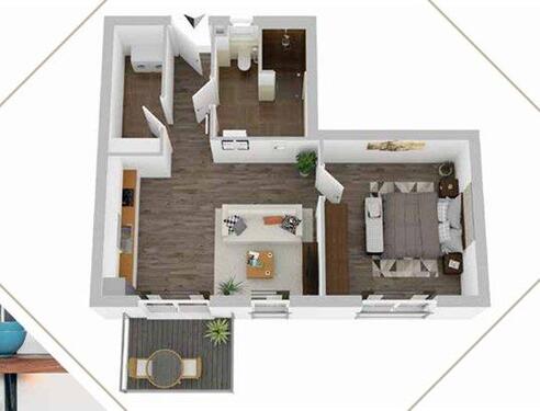 Foto - Erstbezug: Wohnung in Top-City-Lage und geringem Energiebedarf