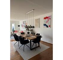 Modernes Penthouse mit 3 Zimmern und Dachterasse zur Untermiete - Frankfurt am Main West