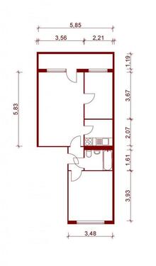 Foto - Etagenwohnung in Stendal zur Miete