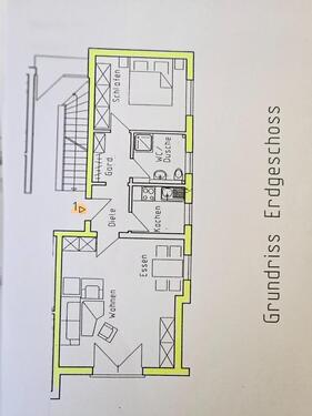 Foto - schöne helle 2 Zimmer EG Whg mit Tgl-Bad